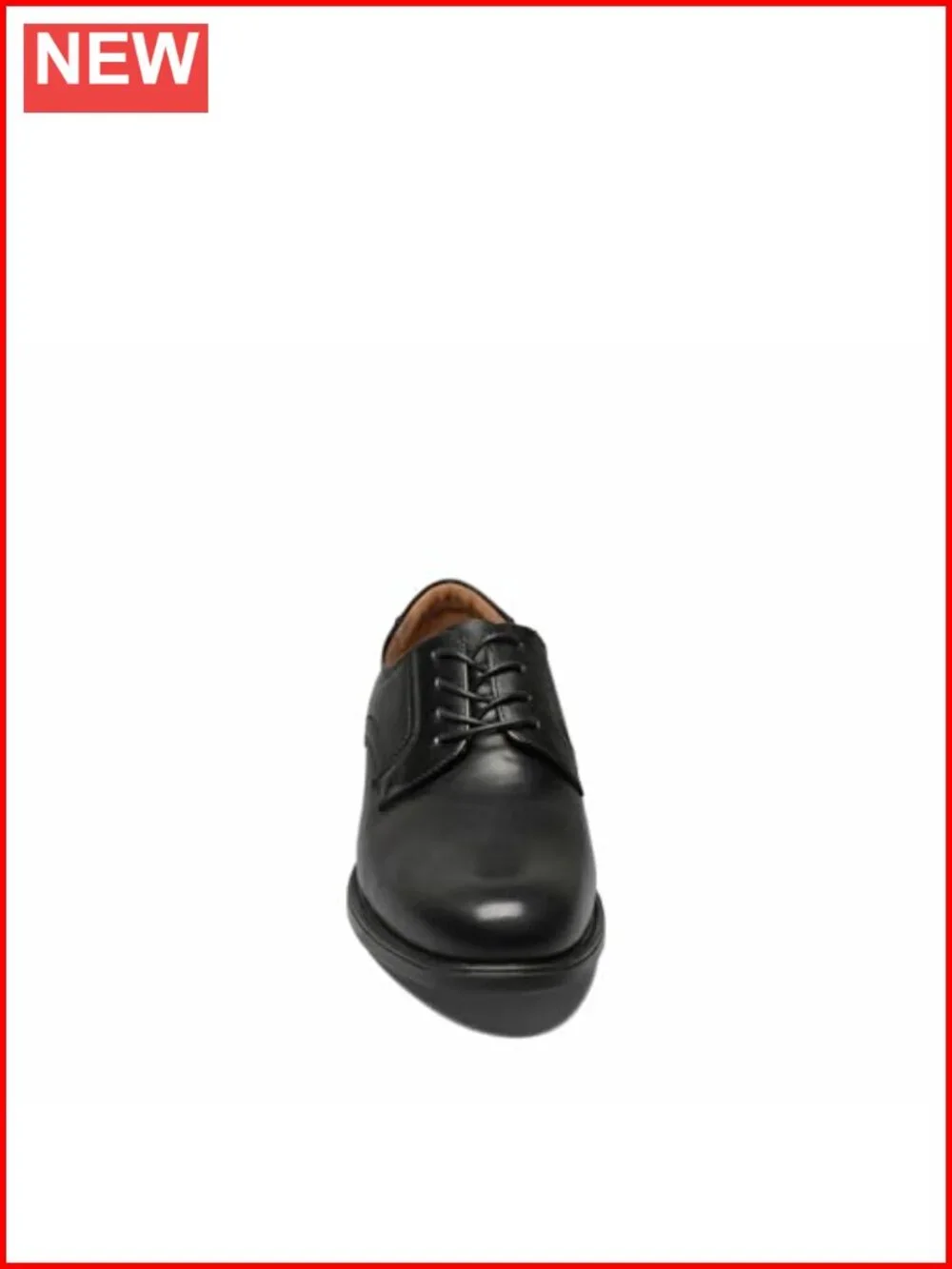 Genuine Leather Oxford Dress Shoes with Ortholite Insole Lace-Up